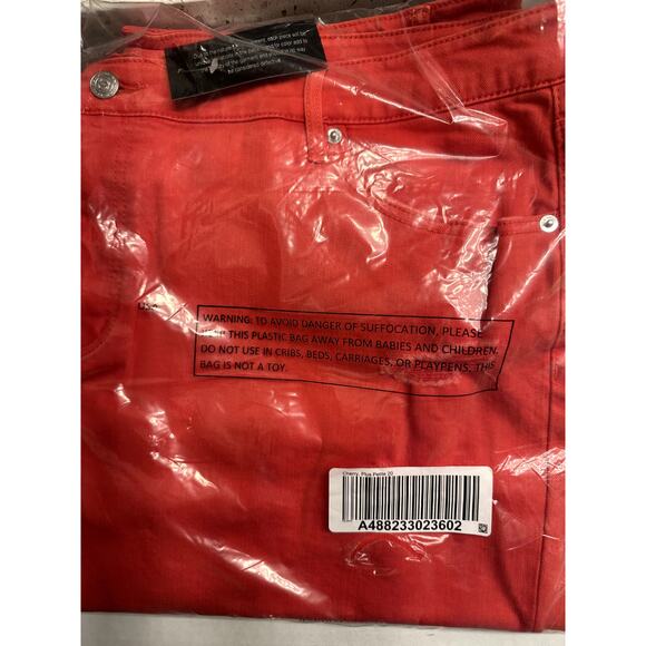 NEW Candace Cameron Bure QVC Petite Pacific Denim Short 20P CHERRY Summer Casual - Picture 4 of 4